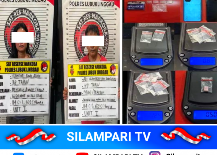 Aksi Cepat Polisi, Sepasang Pengedar Narkoba Ditangkap di Lubuk Linggau