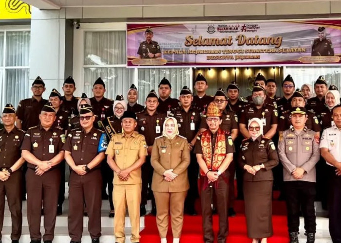 Lapas Lubuk Linggau Hadiri Kunjungan Kerja Kajati Sumsel, Perkuat Sinergi Antarinstansi