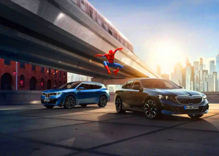 Tampil di Film Spider-Man Terbaru, BMW Perkenalkan Era Neue Klasse ke Publik Global