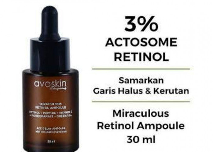 4 Serum Retinol Lokal yang Gentle, Cocok untuk Pemula