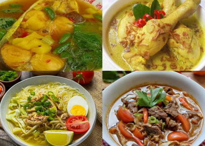 Bikin Ngiler, Rekomendasi Ragam Makan Siang Nusantara Berkuah Menggugah Selera