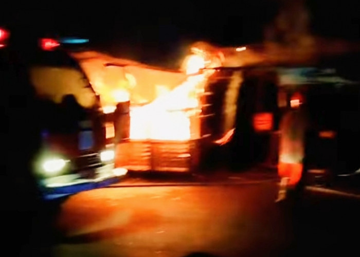 Lapak Dagang Ayam Hangus di Lubuklinggau, Polisi Selidiki Tiga Orang Mencurigakan