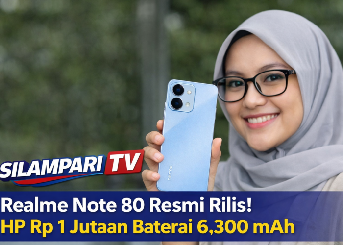 Realme Rilis Note 80 di Indonesia, HP Entry Level dengan Baterai Jumbo
