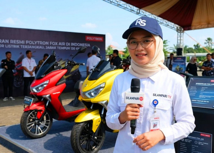 Polytron Fox Air Resmi Mengaspal di Indonesia, Motor Listrik Terjangkau dengan Jarak Tempuh 130 Km