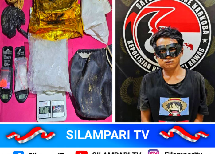 Polisi Sita 2.090 Gram Sabu dan 20 Pil Ekstasi dari Kurir Asal Lubuklinggau