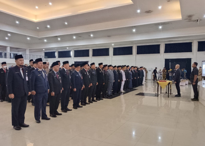 Wali Kota Lubuk Linggau Lantik 167 Pejabat, Tekankan Integritas dan Profesionalisme