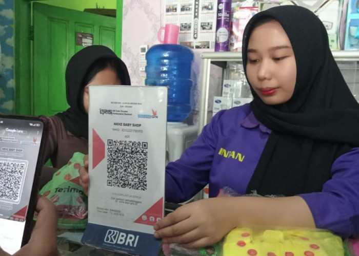 Belanja Praktis, Pakai QRIS NKHZ Baby Shop Tumbuh Bersama QR Code BRI