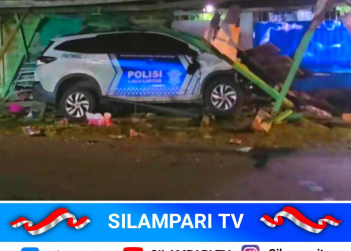 Kawal Kepulangan Jemaah Haji, Mobil Patwal Polisi Tabrak Rumah Warga di Musi Rawas, Dua Orang Terluka