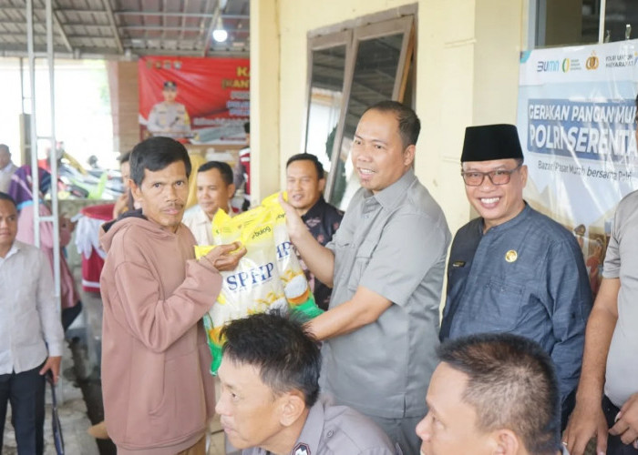 Gerakan Pangan Murah Polri Digelar di Muara Beliti, Bantu Warga Dapatkan Beras Lebih Terjangkau
