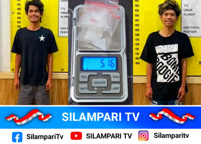 Positif Narkoba, Dua Pelaku Peredaran Sabu Diamankan di Palembang