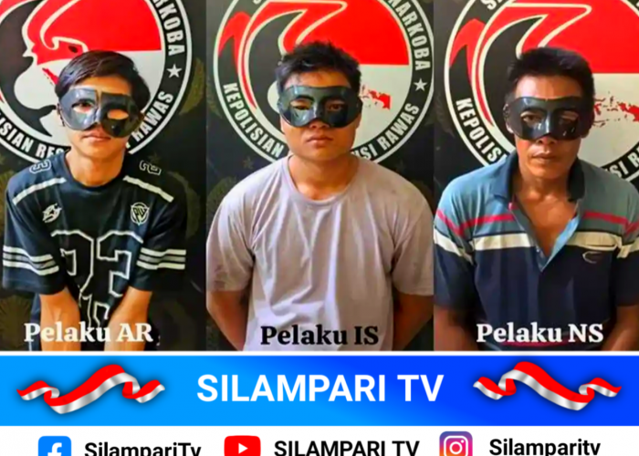 Tak Berkutik! Tiga Pengedar Sabu di Musi Rawas Positif Konsumsi Narkoba