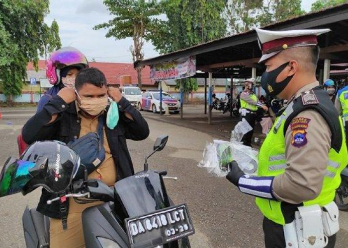 Operasi Penertiban Yang Dilakukan Oleh Satuan Lalu Lintas (Sat Lantas) Polrestabes Palembang