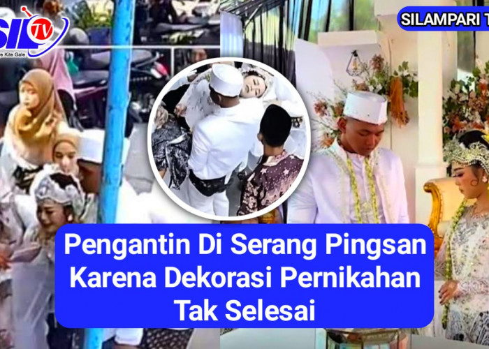 Viral! Pengantin di Serang Pingsan karena Dekorasi Pernikahan Tak Selesai Padahal Sudah Dibayar Lunas