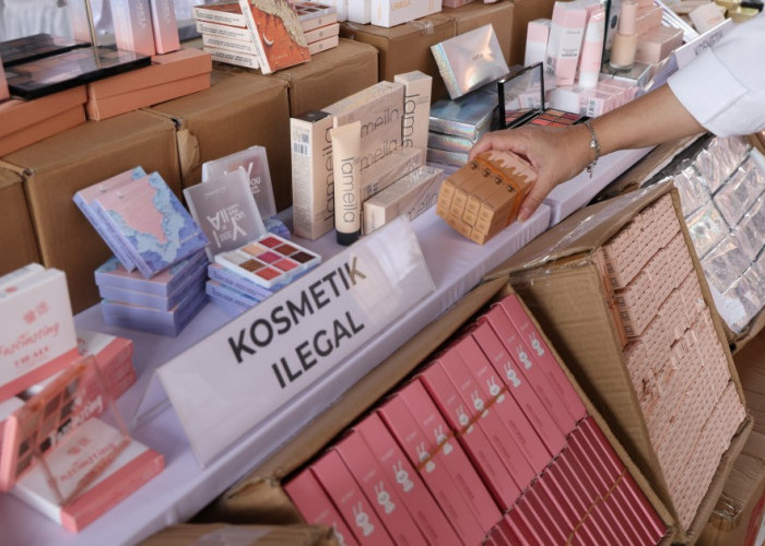 BPOM Temukan Kosmetik Ilegal-Berbahaya di 2025, Palembang Nilai Ekonominya Mencapai Rp 1,7 miliar 