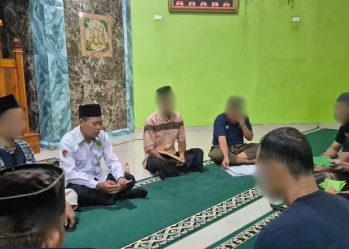Menumbuhkan Spiritualitas di Balik Jeruji, Warga Binaan Lapas Narkotika Muara Beliti Rutin Ikuti Pengajian