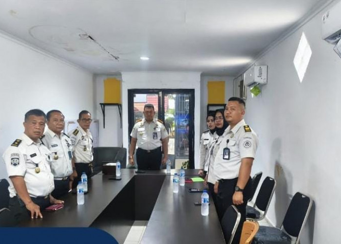 Kalapas Narkotika Muara Beliti Hadiri Rapat Virtual Persiapan Pelantikan dan Sumpah Jabatan Pejabat