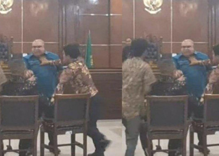 Sidang Kasus Pencemaran Nama Baik Hotman Paris Vs Razman Nasution Ricuh, Hakim Skors Sidang