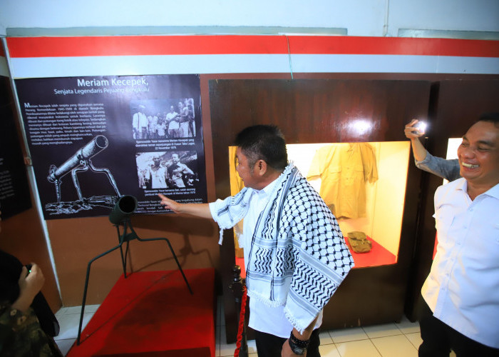 Gubernur Herman Deru Kunjungi Museum Perjuangan Subkoss Garuda Sriwijaya