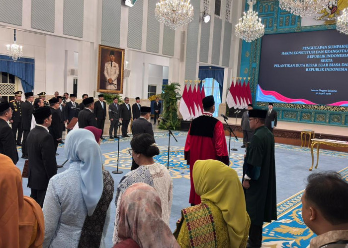 Prabowo Lantik 9 Anggota Ombudsman RI Periode 2026–2031 di Istana Negara