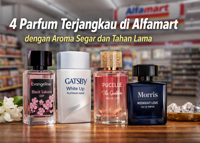4 Parfum Terjangkau di Alfamart dengan Aroma Segar dan Tahan Lama