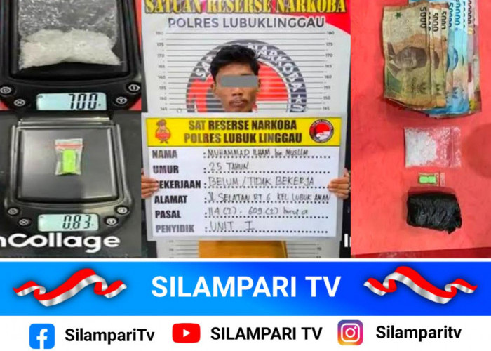 Target Operasi Ditangkap, Pengedar Sabu Antar Kecamatan di Lubuklinggau Tumbang