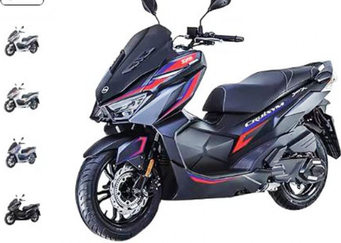 Motor Matic Sekelas Honda Vario 125, Tampilan Sporty Mirip Yamaha Aerox