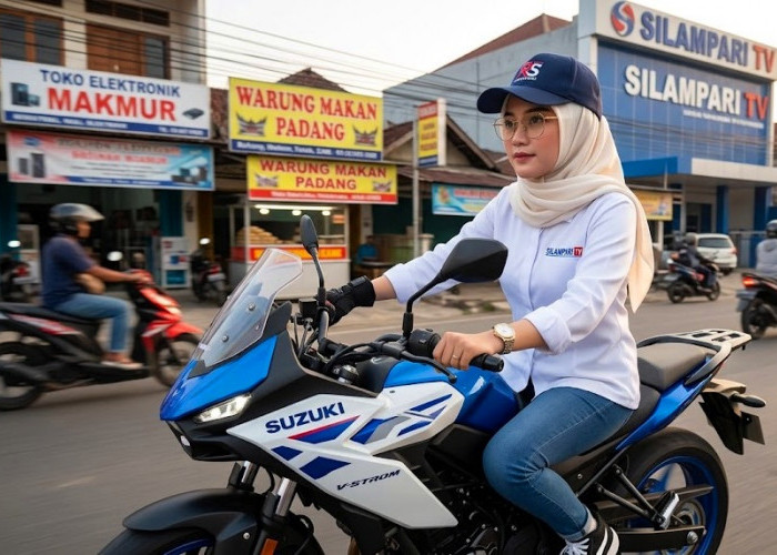 Suzuki SV-7GX Resmi Meluncur, Moge Touring Baru Bermesin V-Twin 645 cc