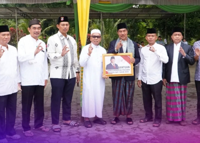 Pemkab Musi Rawas Gelar Sholat Idul Adha 1447 H, Terima Bantuan Sapi Kurban Presiden Prabowo Seberat 900 Kilog