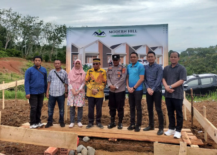 Peletakan Batu Pertama Perumahan Moderen Hill Residence, Proyek Hunian Berkualitas di Lubuklinggau