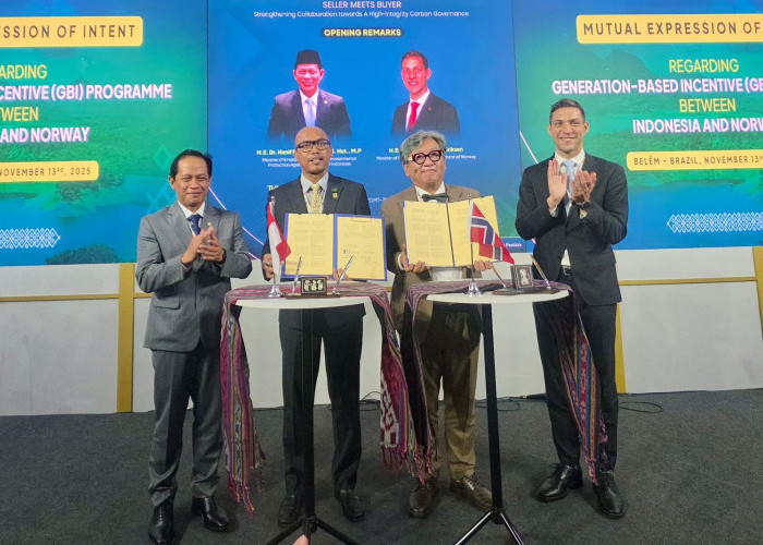 Kolaborasi Indonesia - Norwegia, PLN Siap Lakukan Salah Satu Perdagangan Karbon Terbesar di Dunia