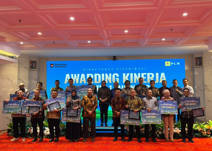 Konsisten Terapkan Budaya K3, PLN UID S2JB Sabet Penghargaan Zero Accident