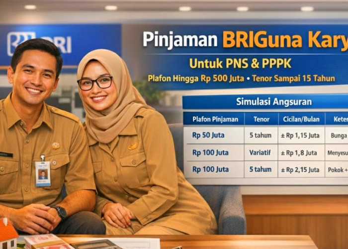 Kabar Baik ASN! BRI Luncurkan Pinjaman Tanpa Agunan untuk PNS dan PPPK Januari 2026