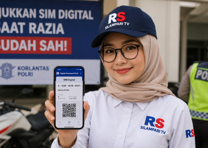 Tunjukkan SIM Digital Saat Razia, Apakah Sudah Sah? Ini Penjelasan Lengkap dari Polri