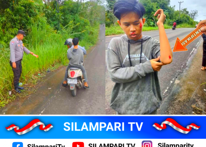 Begal Beraksi di Jalan Poros Lubuklinggau, Mahasiswa Terluka dan Kehilangan Motor