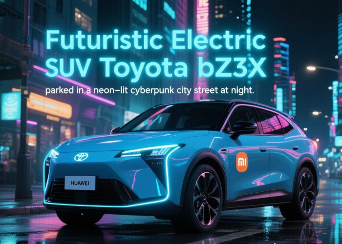 Toyota bZ3X Resmi Meluncur: SUV Listrik Futuristik dengan DNA Huawei & Xiaomi, Harga Mulai Rp 400 Jutaan
