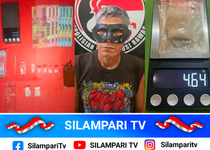 Tim Elang Musi Kepung Pondok di Kebun Sawit, Pria 46 Tahun Diduga Edarkan Sabu Ditangkap