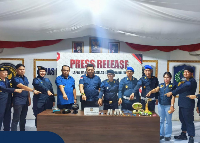 Razia Lapas Narkotika Muara Beliti, Ciptakan Lingkungan Pemasyarakatan Bebas Halinar