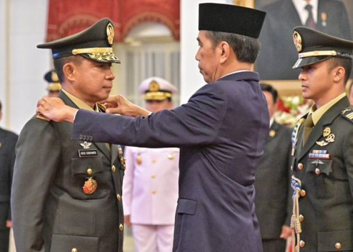 Panglima TNI Agus Subiyanto Resmi Dilantik, Ini Pesan Jokowi