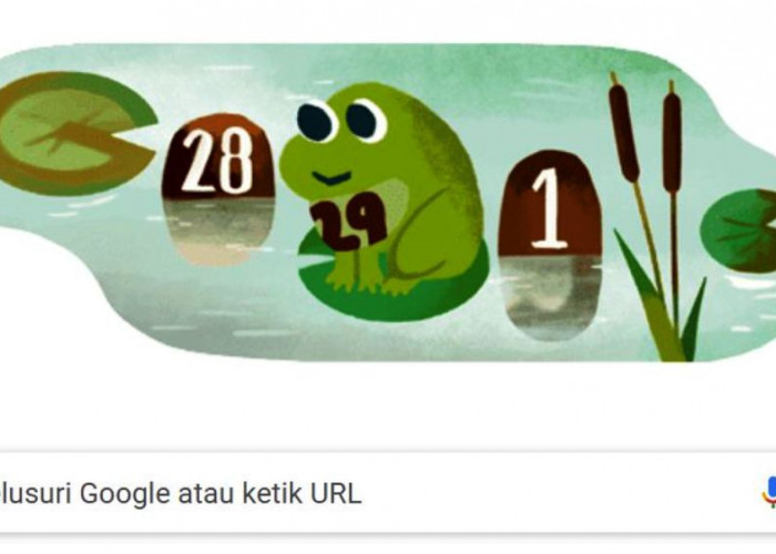 Google Doodle Rayakan Hari Kabisat, Kamis 29 Februari 2024