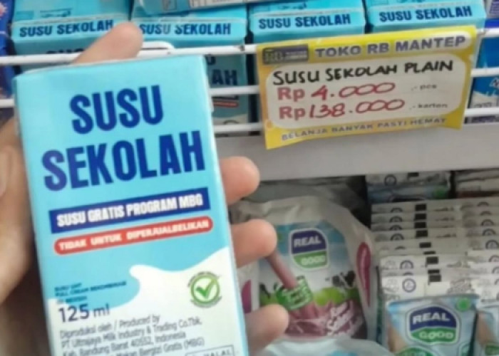 Viral Susu Program MBG Dijual di Minimarket, Harga Rp4 Ribu Picu Pertanyaan Publik