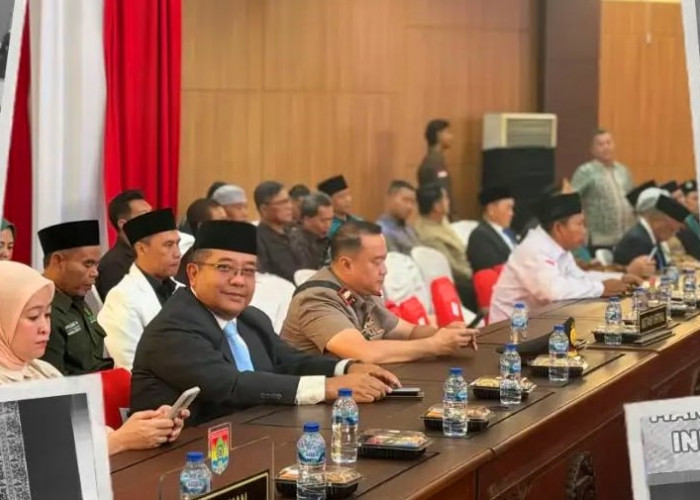 Lapas Lubuklinggau Hadiri Rapat Paripurna DPRD dalam Rangka HUT ke-25 Kota