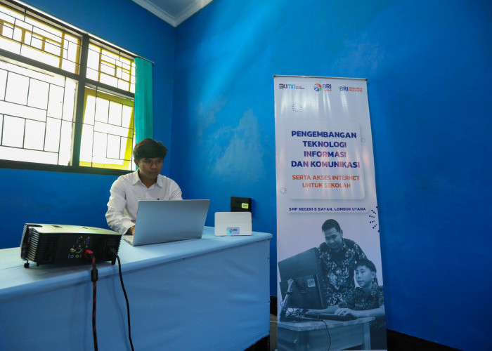 Turut Bangun Pondasi SDM Unggul, BRI Perkuat Pendidikan di Daerah 3T dengan Teknologi