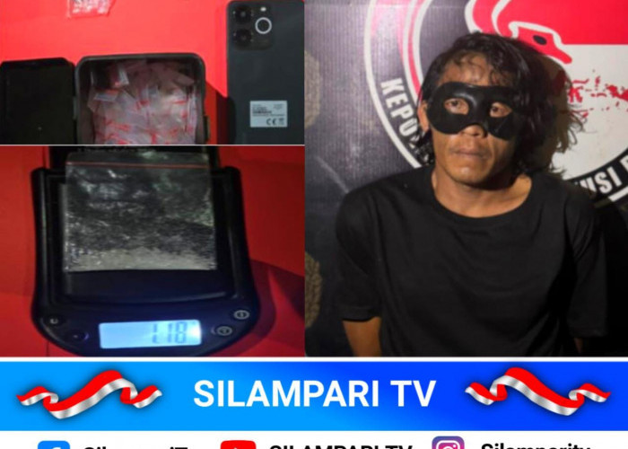 Transaksi Sabu Terbongkar, Polisi Amankan Pengedar di Sukakarya Musi Rawas