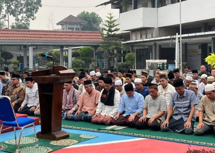 Lapas Lubuklinggau Gelar Shalat Istisqa dan Doa Bersama, Perkuat Pembinaan Spiritual