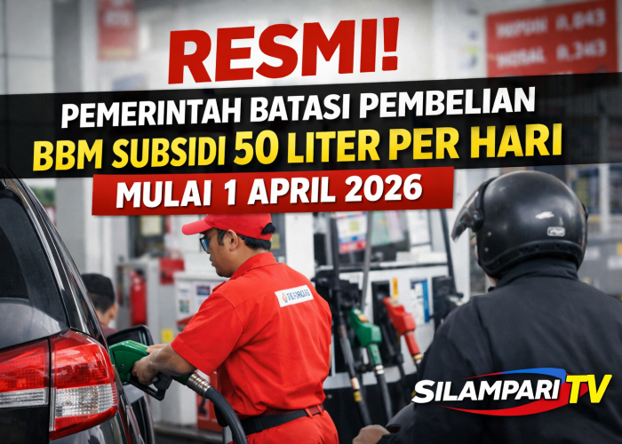 Mulai 1 April 2026, Pembelian BBM Subsidi Wajib Barcode MyPertamina dan Dibatasi