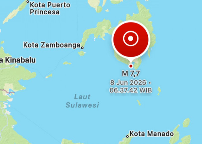 Gempa M 7,7 Guncang Sulawesi Utara, BPBD Pastikan Kondisi Pesisir Relatif Aman Meski Tetap Siaga