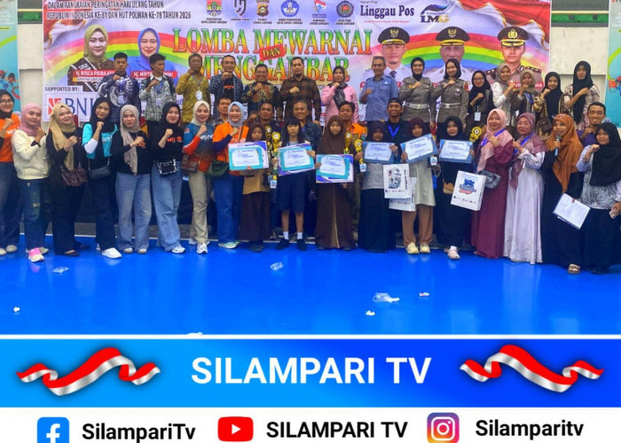 Semarak Lomba Mewarnai dan Menggambar Linggau Pos, Ini Daftar Para Juara
