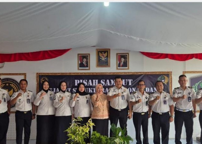 Penyegaran Struktur Organisasi, Lapas Narkotika Muara Beliti Gelar Pisah Sambut