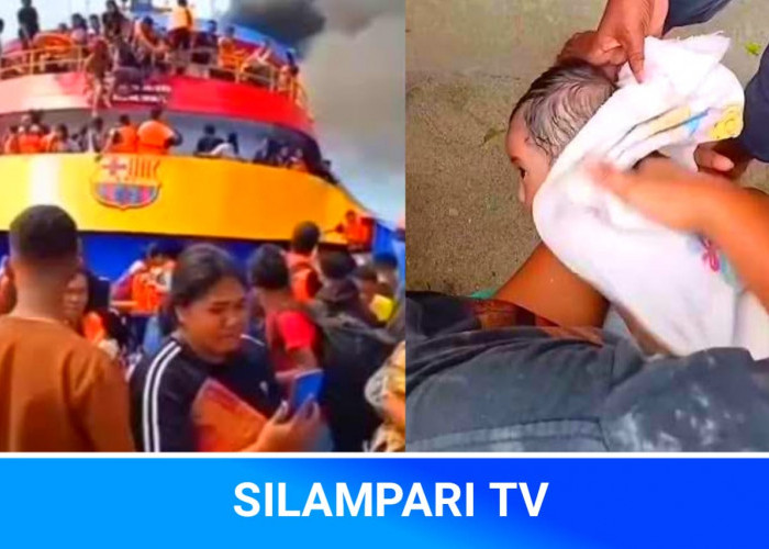 Viral! Bayi 3 Bulan Selamat dari Kebakaran KM Barcelona VA di Perairan Sulawesi Utara