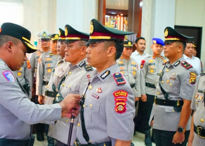 Mutasi Jabatan di Polres OKI, Dua Kapolsek dan Kasikum Berganti Tugas